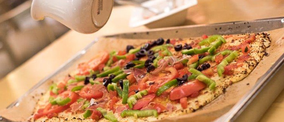 пица от карфиол за lunchbox