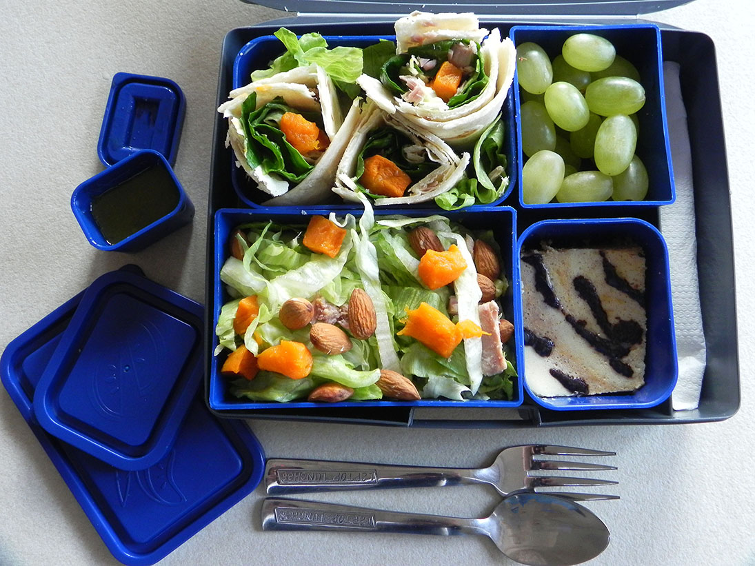 Lunchbox wrap fish 1
