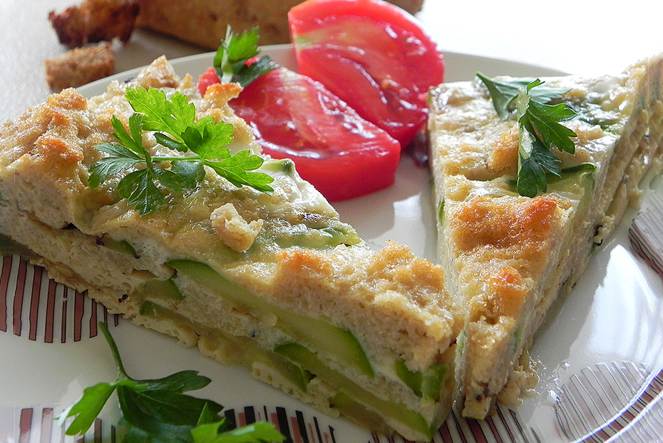 eggs and zucchini