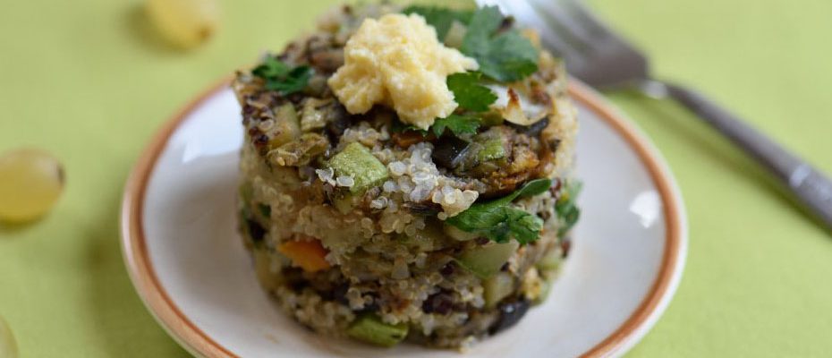Quinoa with vegetables
