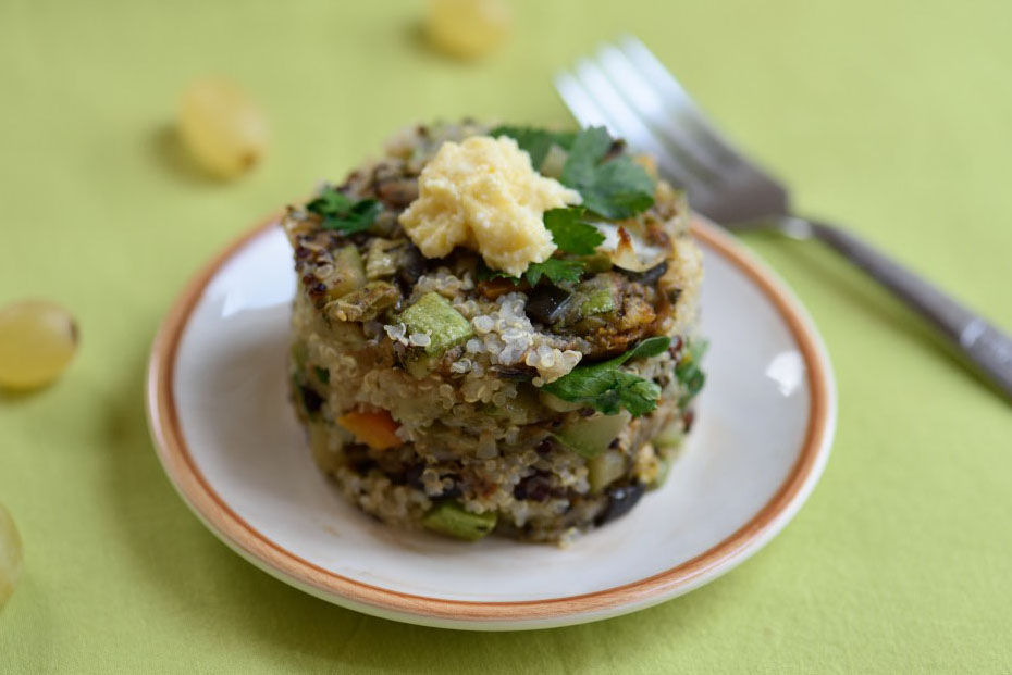Quinoa with vegetables