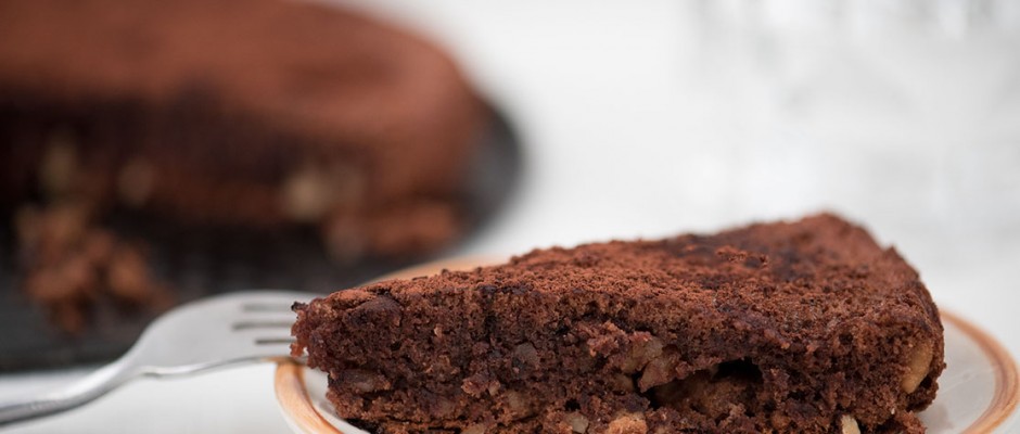chocolate gluten free nut cake