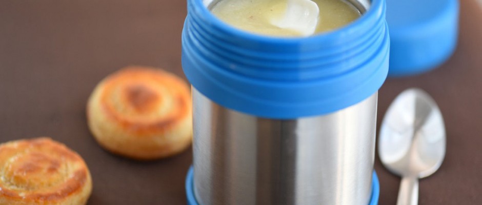 Cauliflower soup with leeks for lunchbox teel 325 ml