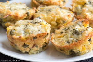 солени мъфини от намачкани картофи