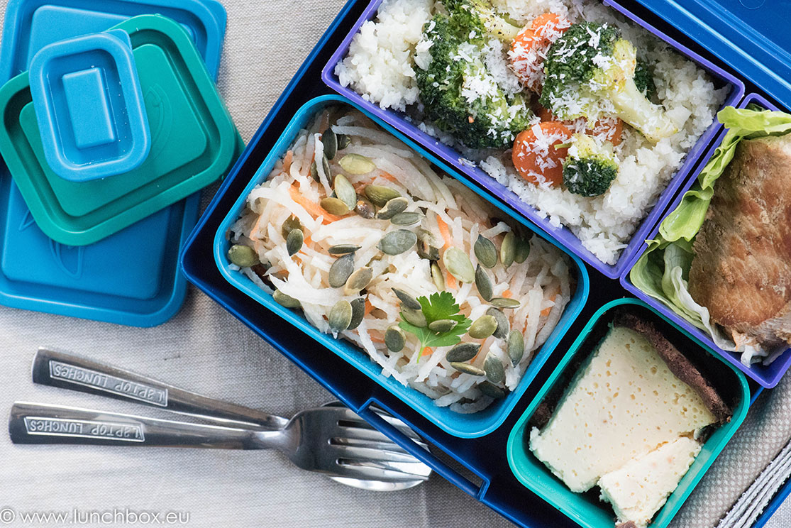 Lunchbox menu portion perfect Ориз от карфиол
