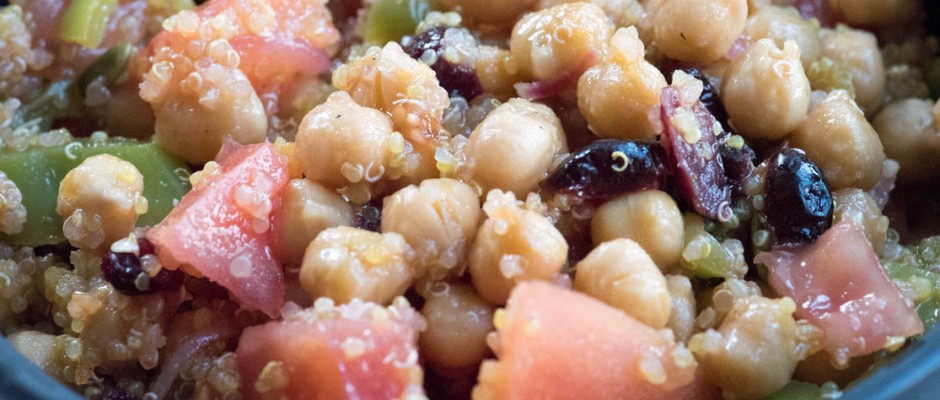 eatin by design chickpeas with curried quinoa