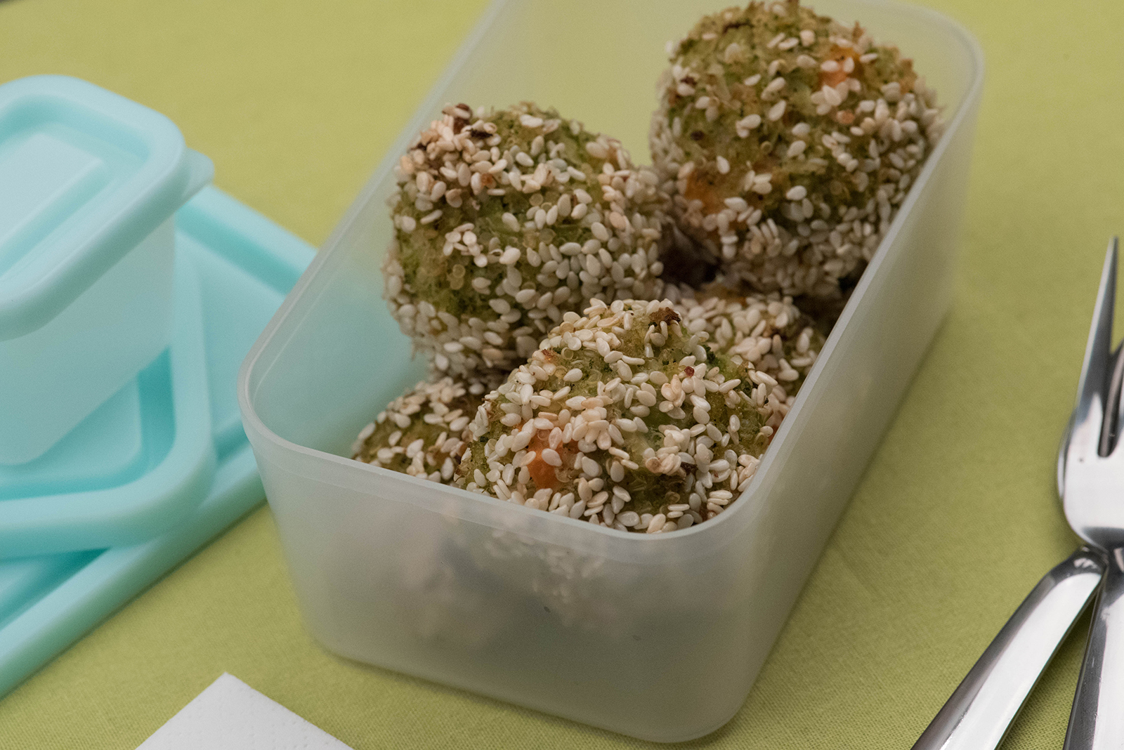 broccoli gluten free balls