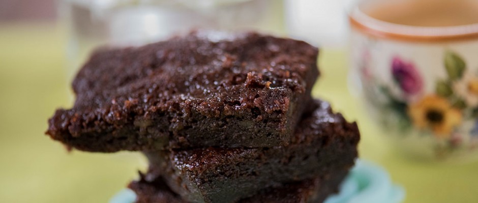 Влажни какаови блокчета