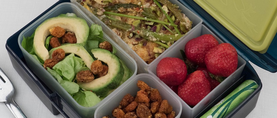 lunchbox menu asparagus