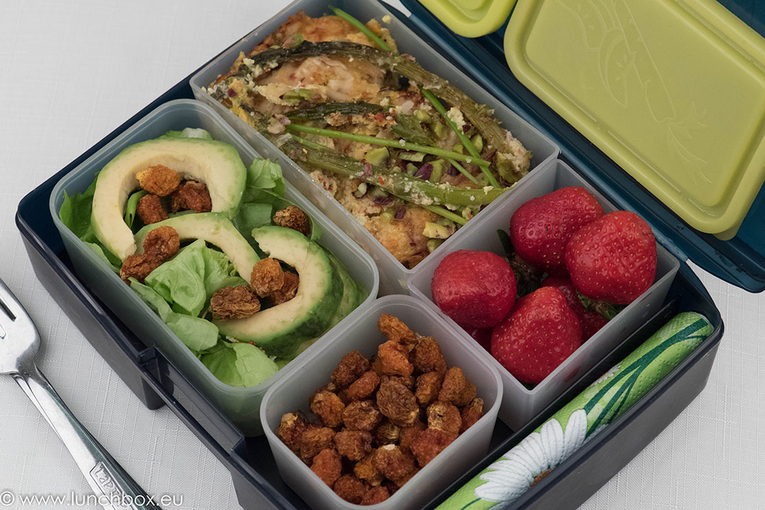 lunchbox menu asparagus