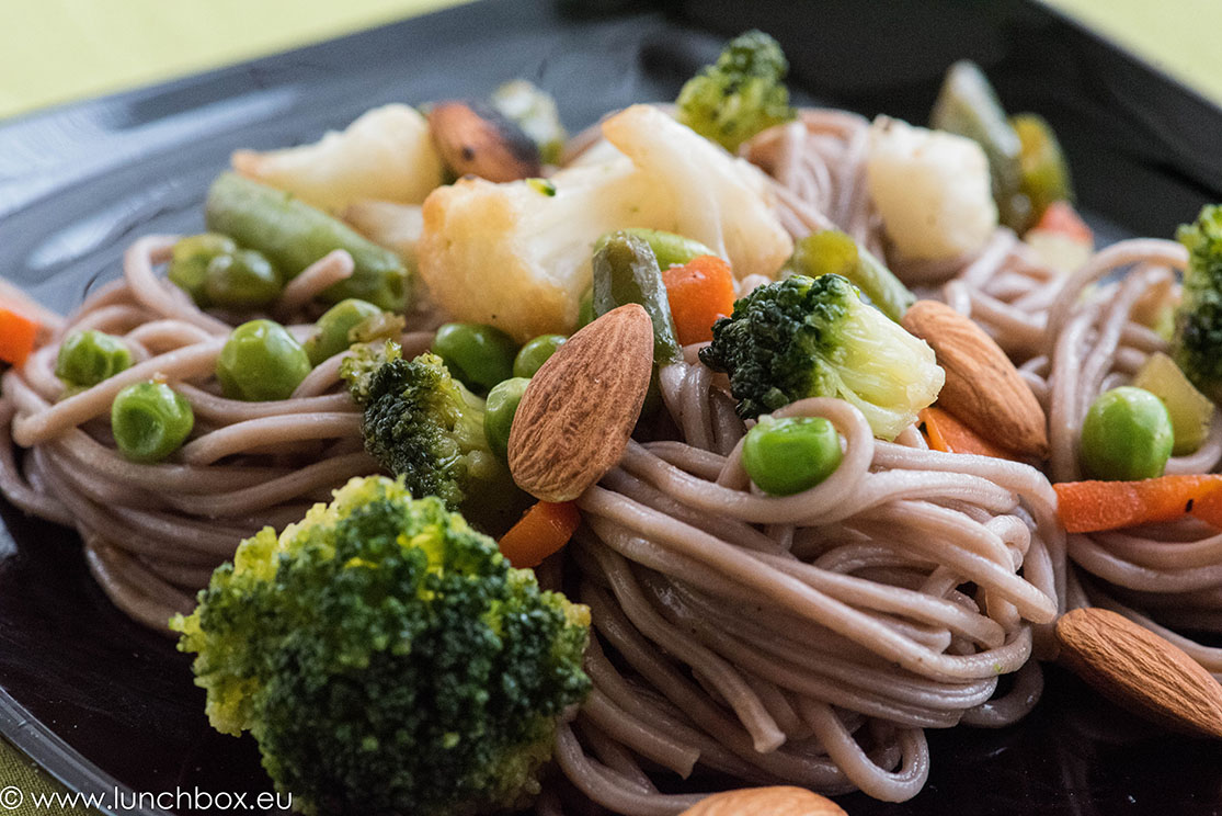 Buckwheat noodles with
