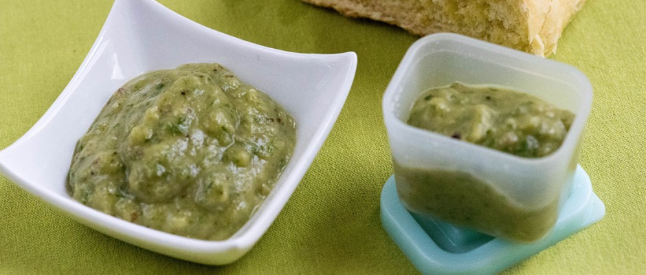 creamed eggplant mousse