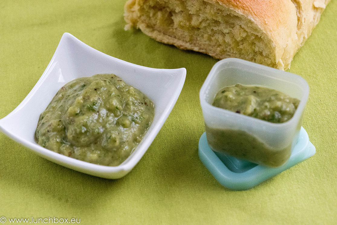 creamed eggplant mousse