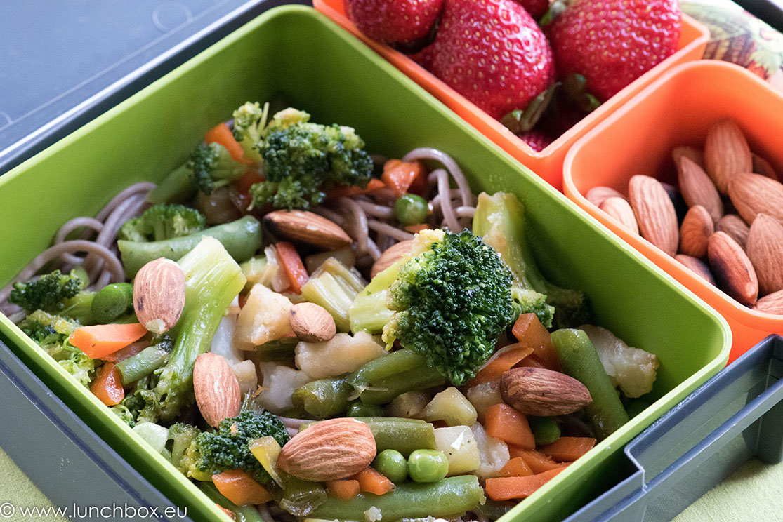 lunchbox menu buckwheat noodles