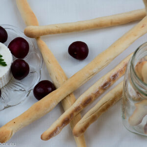 Crispy Parmesan Breadsticks