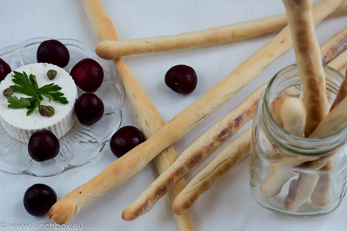 Crispy Parmesan Breadsticks