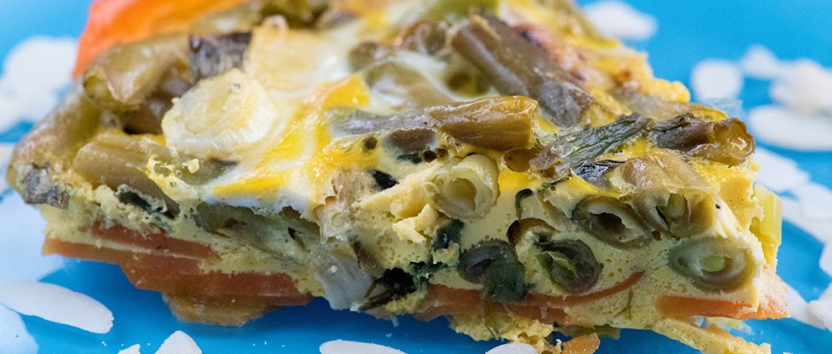 Piece of Low Carb quiche