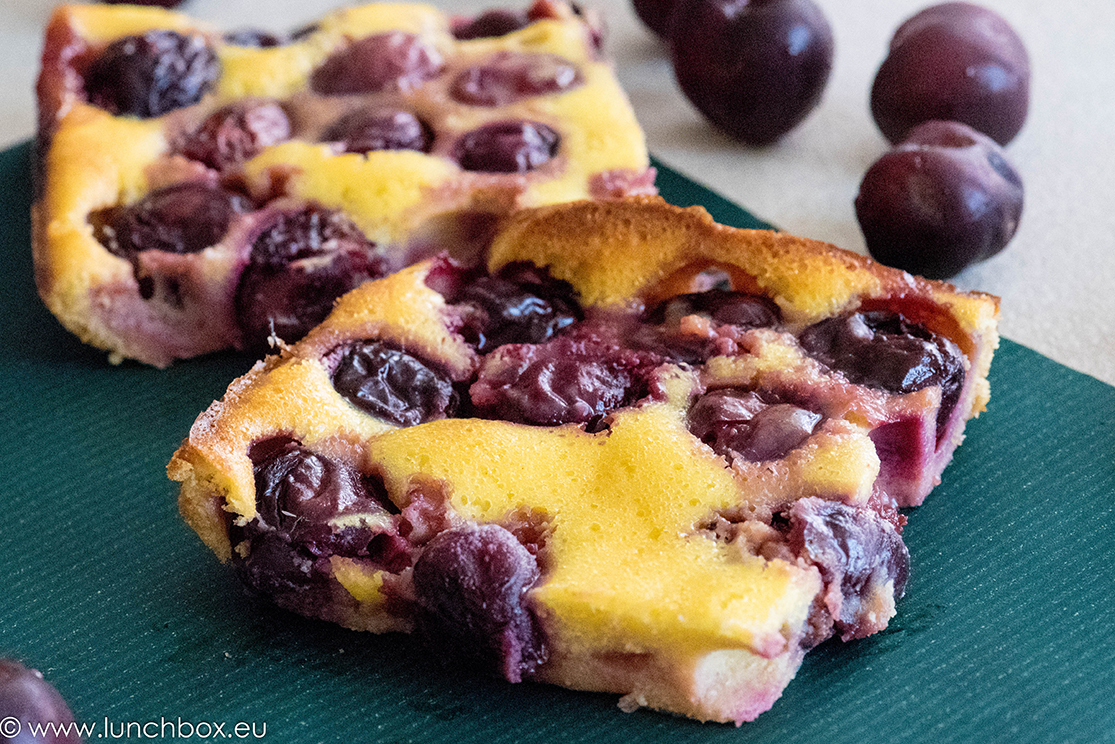 The Easiest Light Cherry Batter Pudding