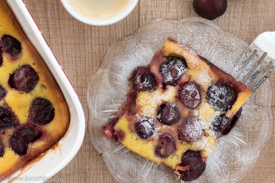 The Easiest Light Cherry Batter Pudding