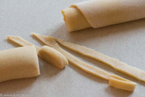 make home made pasta with kids