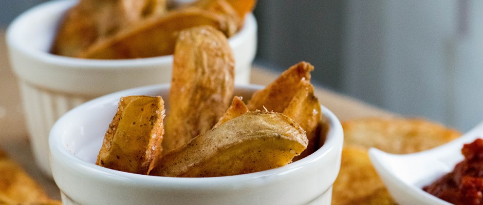 Wedges potatoes for Lunchbox