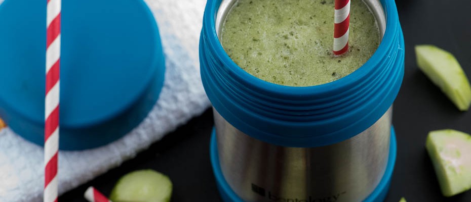 cucumber, apple and mint smoothies