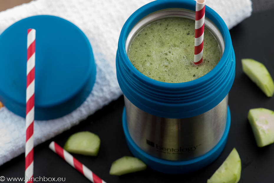 cucumber, apple and mint smoothies
