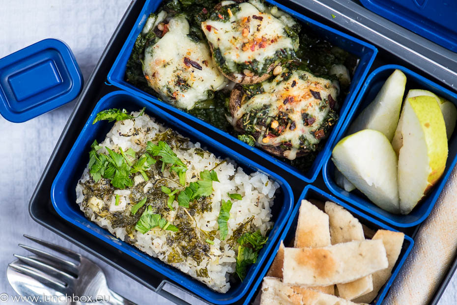 Lunchbox menu печени гъби