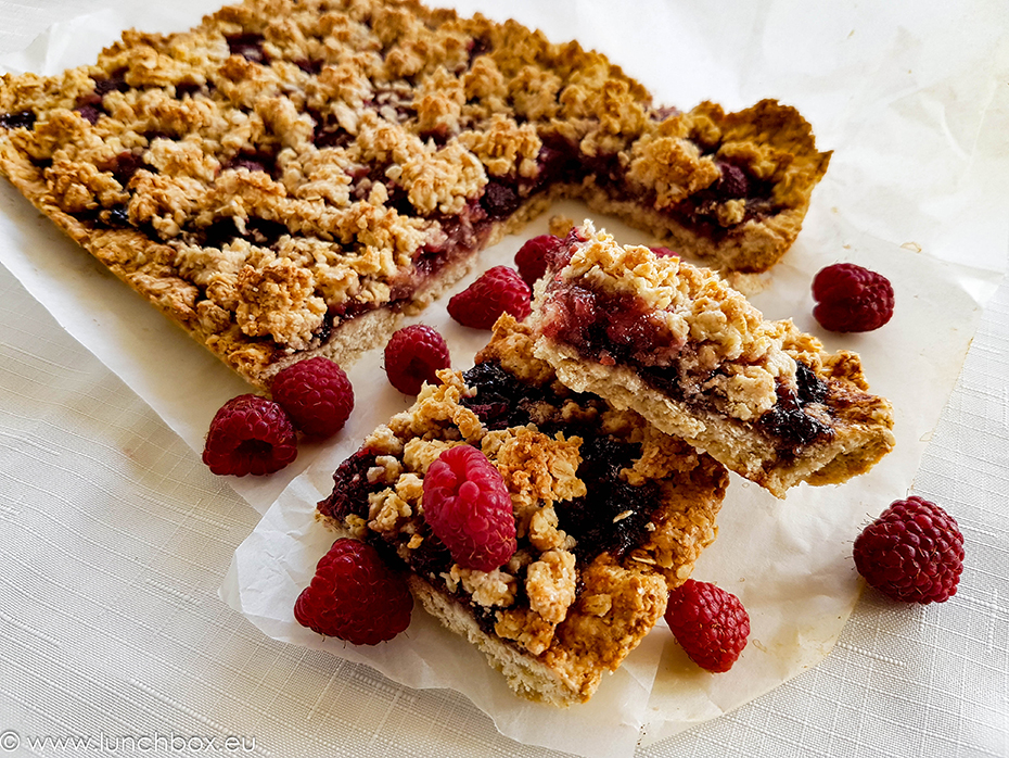 fiber raspberry bars