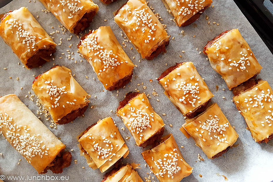 Homemade meat bites for Lunchbox