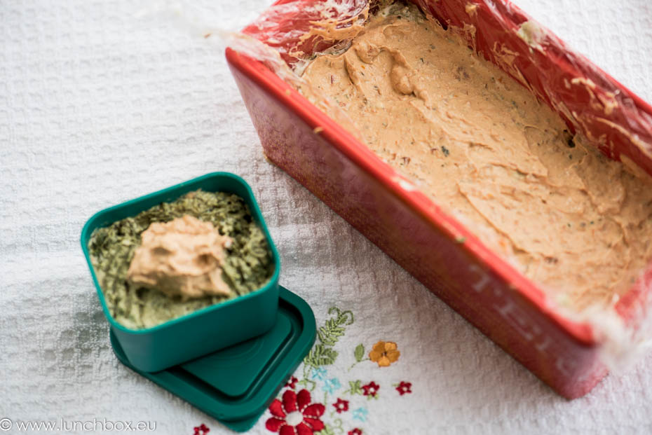 Sun-dried tomato pesto terrine Sun-dried tomato pesto terrine