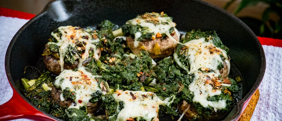 baked mushrooms