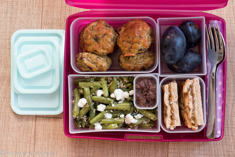 Lunchbox меню в кутия за храна Годжи Бери