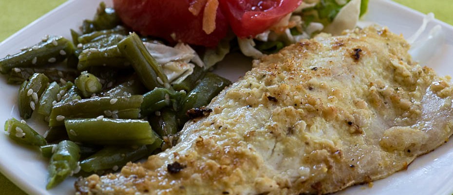 филе от лаврак в марината