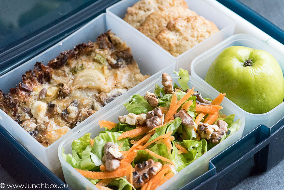 Vegetable quiche with cauliflower and sunchoke