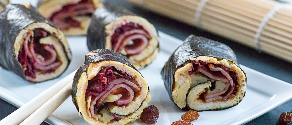 Paleo sushi, carbs free