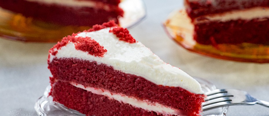 Новогодишно торта Червено кадифе