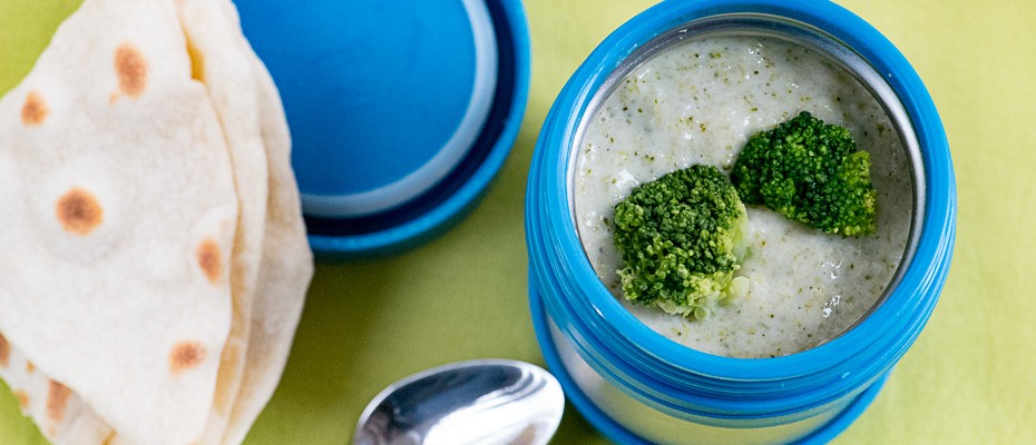Light broccoli soup