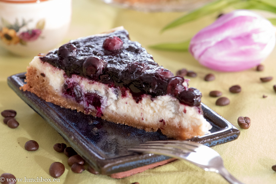 Blueberry cheesecake