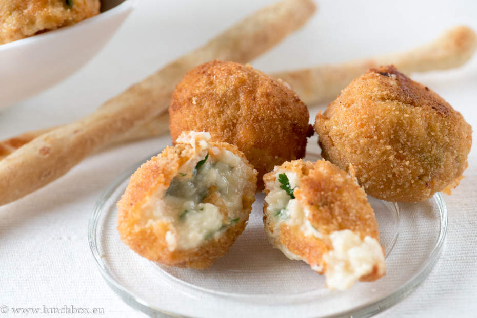 Easy arancini balls for Lunchbox