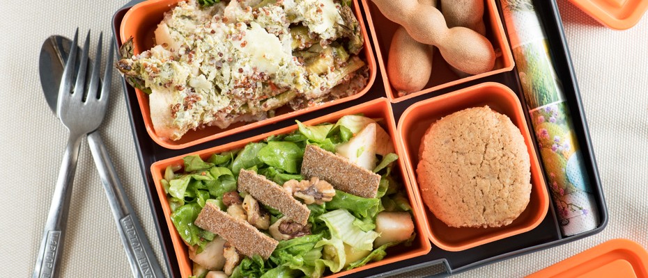 Lunchbox menu Spring Veggies
