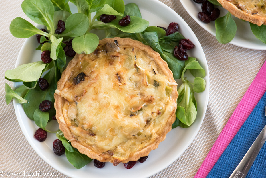 Leek tartlets
