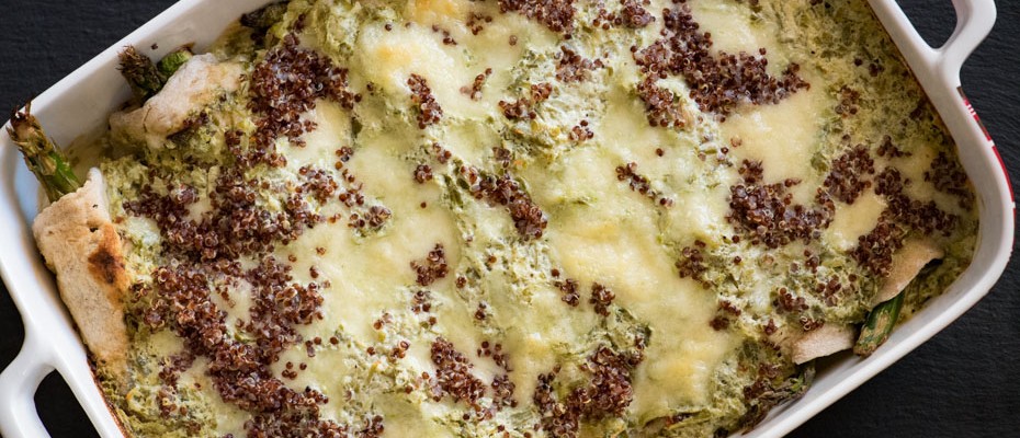 Spring casserol veggies