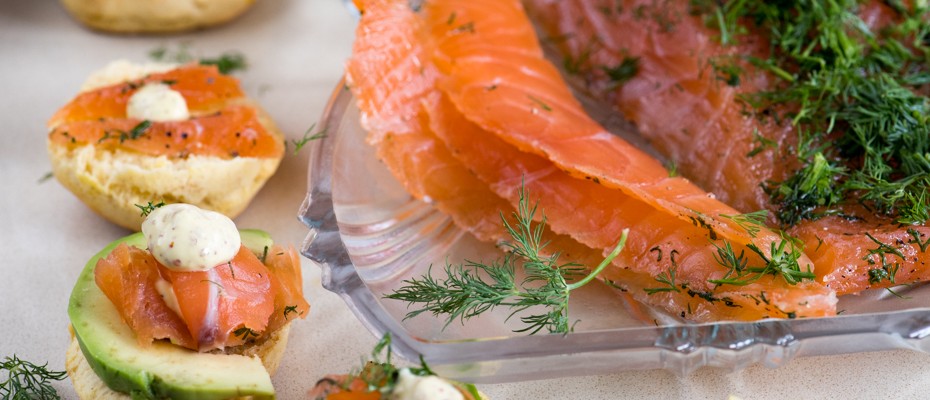 Ароматен Гравлакс с по-малко сол