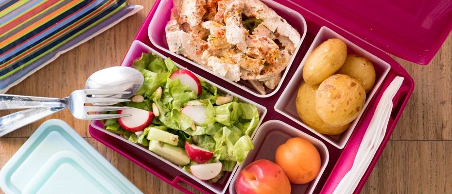 Lunchbox menu: Steamed Chicken with curry