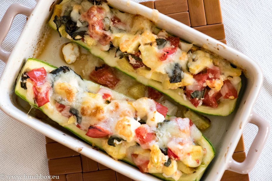 Stuffed-courgettes