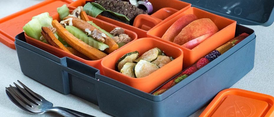Lunchbox vegan menu