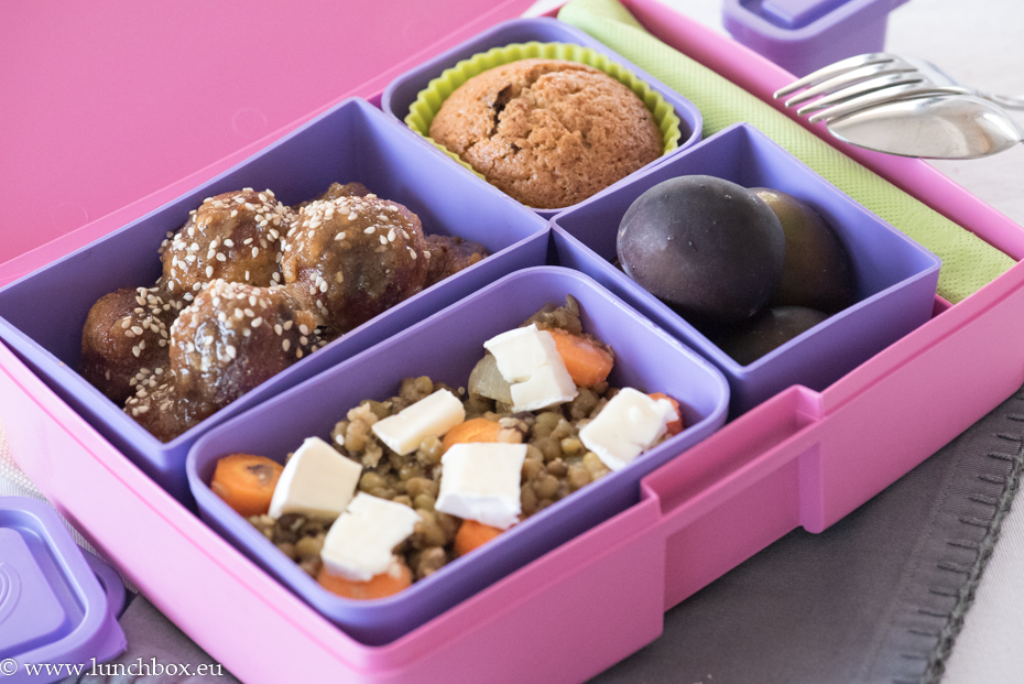 Кутия за храна Lunchbox Лавандула