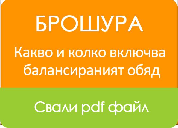 Брошура Балансиран обяд