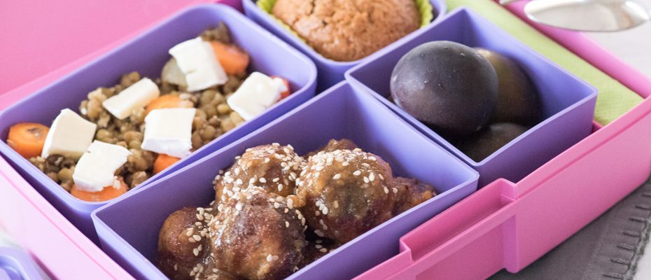 lunchbox menu в кутия за храна Лавандула